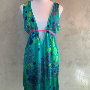 Custo Barcelona Mesh Butterfly Dress